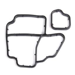 Audi VW Engine Oil Cooler Gasket Set 03L198441 - Elring 235920